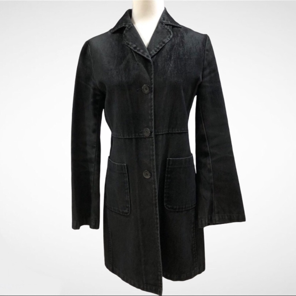 Express Black Trench Coat